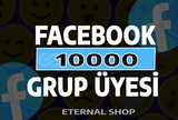 Facebook 10000 Grup Üye | HIZLI