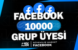 Facebook 10000 Grup Üye | HIZLI