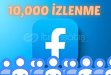 FACEBOOK 10000 İZLENME