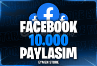 ⭐ Facebook 10.000 Paylaşım