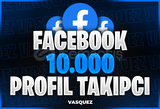 ⭐ Facebook 10.000 Profil Takipçi ⭐