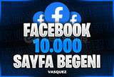 ⭐ Facebook 10.000 Sayfa Beğeni ⭐