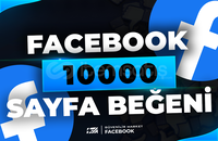 Facebook 10000 Sayfa Beğeni+Takipçi