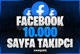 ⭐ Facebook 10.000 Sayfa Takipçi ⭐