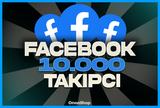 FACEBOOK 10.000 TAKİPÇİ + Garanti + Destek