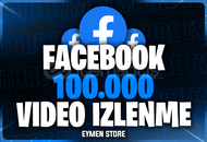 ⭐ Facebook 100.000 Video İzlenme