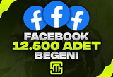 ✨FaceBook 12.500 Adet Beğeni!