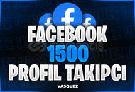 ⭐ Facebook 1500 Profil Takipçi ⭐