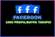 FACEBOOK 1000 PROFIL/SAYFA TAKIPCI