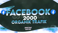 Facebook 2000 ADET %100 Organik Gerçek Trafik