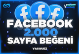 ⭐ Facebook 2000 Sayfa Beğeni ⭐