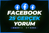 Facebook 25 Gerçek Yorum | ÖZEL ✎