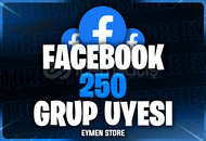 ⭐ Facebook 250 Grup Üyesi