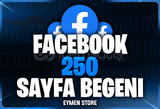 ⭐Facebook 250 Sayfa Beğeni⭐