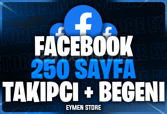 ⭐ Facebook 250 Sayfa Takipçi + Beğeni ⭐ Facebook 250 Sayfa Takipçi + Beğeni