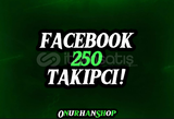 ⭐Facebook 250 Takipci!