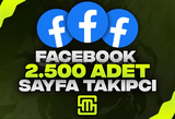 ✨FaceBook 2.500 Adet Sayfa Takipçi!