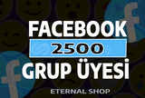 Facebook 2500 Grup Üye | HIZLI