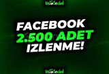 ⭐FaceBook 2.500 İzlenme!