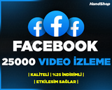 ⭐FACEBOOK 25000 VİDEO İZLENME | KALİTELİ⭐