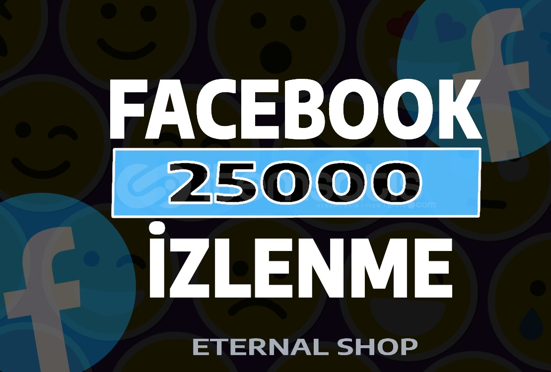 Facebook 25000 Video İzlenme - KEŞFET ETKİLİ Facebook 25000 Video İzlenme - KEŞFET ETKİLİ