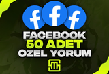 ✨FaceBook 50 Adet Özel Yorum!