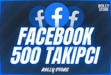 ⚡ Facebook 500 Adet Garantili Takipçi ⚡