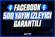 Facebook 500 Canlı Yayın İzleyici (60 Dk)