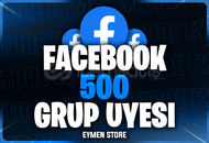 ⭐ Facebook 500 Grup Üyesi