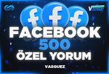 ⭐ Facebook 500 Özel Yorum ⭐