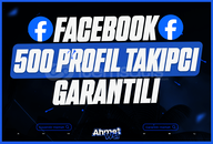 Facebook - 500 Profil+Sayfa Takipçi