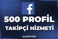 ⭐FACEBOOK 500 PROFİL TAKİPÇİ⭐HIZLI