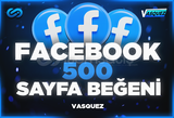 ⭐ Facebook 500 Sayfa Beğeni ⭐