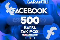 FACEBOOK 500 SAYFA & PROFİL TAKİPÇİ / GARANTİLİ
