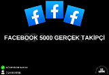 FACEBOOK 5000 GERÇEK TAKİPÇİ