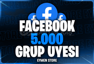 ⭐ Facebook 5000 Grup Üyesi