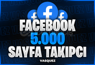 ⭐ Facebook 5000 Sayfa Takipçi ⭐