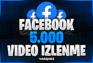 ⭐ Facebook 5000 Video İzlenme ⭐
