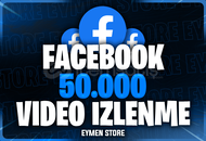 ⭐ Facebook 50.000 Video İzlenme