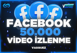 ⭐ Facebook 50.000 Video İzlenme ⭐