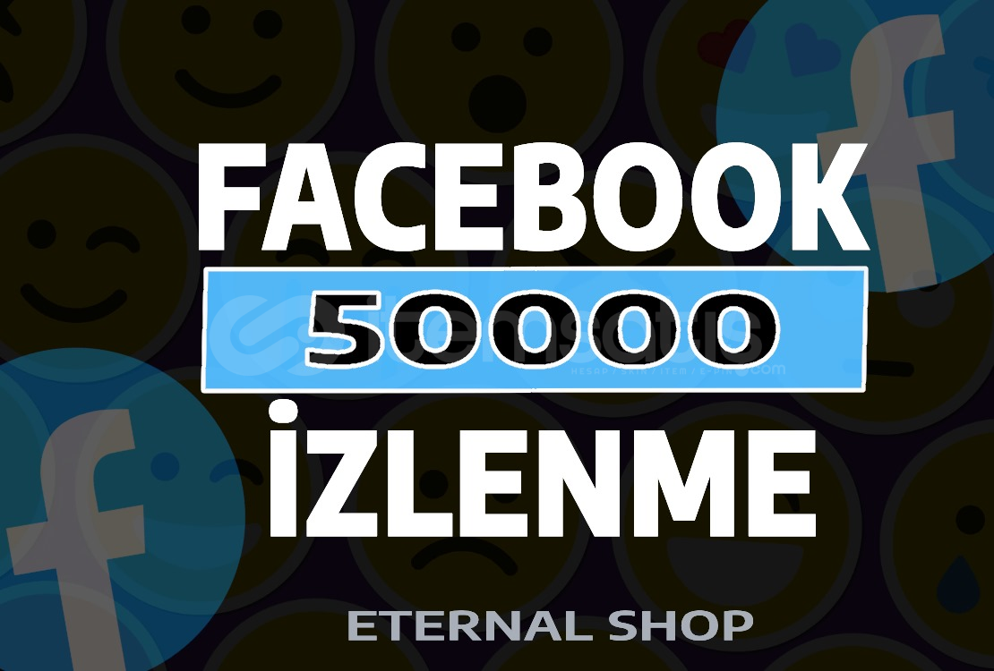 Facebook 50000 Video İzlenme - KEŞFET ETKİLİ Facebook 50000 Video İzlenme - KEŞFET ETKİLİ