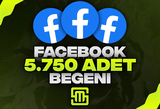 ✨FaceBook 5.750 Adet Beğeni!