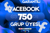 FACEBOOK 750 GRUP ÜYE / GARANTİLİ