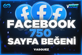 ⭐ Facebook 750 Sayfa Beğeni ⭐