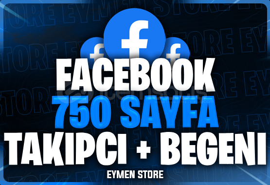 ⭐ Facebook 750 Sayfa Takipçi + Beğeni ⭐ Facebook 750 Sayfa Takipçi + Beğeni