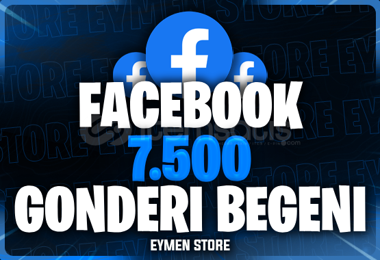 ⭐ Facebook 7500 Gönderi Beğeni ⭐ Facebook 7500 Gönderi Beğeni