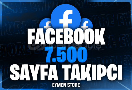 ⭐ Facebook 7500 Sayfa Takipçi ⭐ Facebook 7500 Sayfa Takipçi