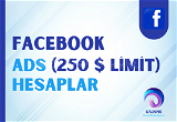 Facebook Ads 250$ Limitli Hesaplar