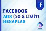 Facebook Ads 50$ Limitli Hesaplar