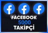 ⭐Facebook [GARANTİLİ] 5000 Gerçek Takipçi⭐